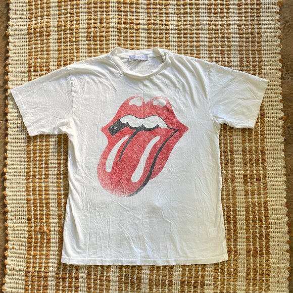 Daydreamer Rolling Stones '89 Weekend Tee – Vintage White (Size Small) - Picture 5 of 14